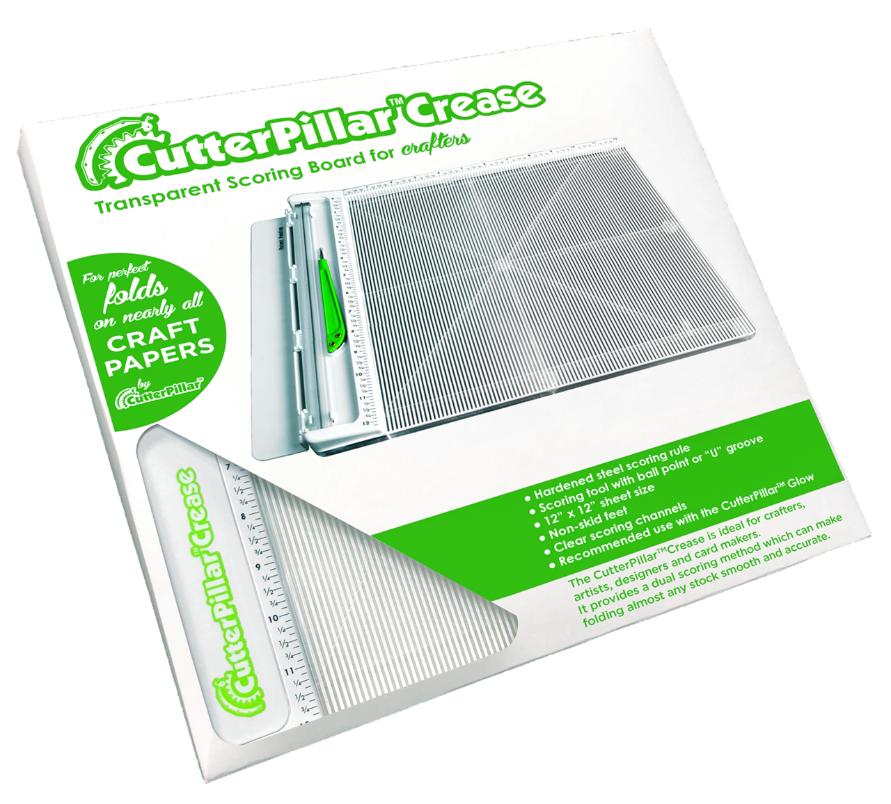 Crease Scoring-board with Two Types Scoring Mechanisms, Translucent, Glow Line